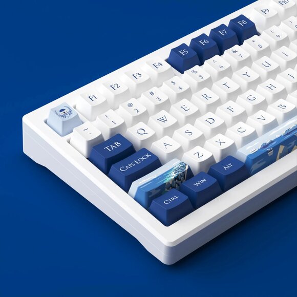 Mechanical Gaming Keyboard with RGB Backlight – Wireless & Multi-Mode - Picture 2 of 3